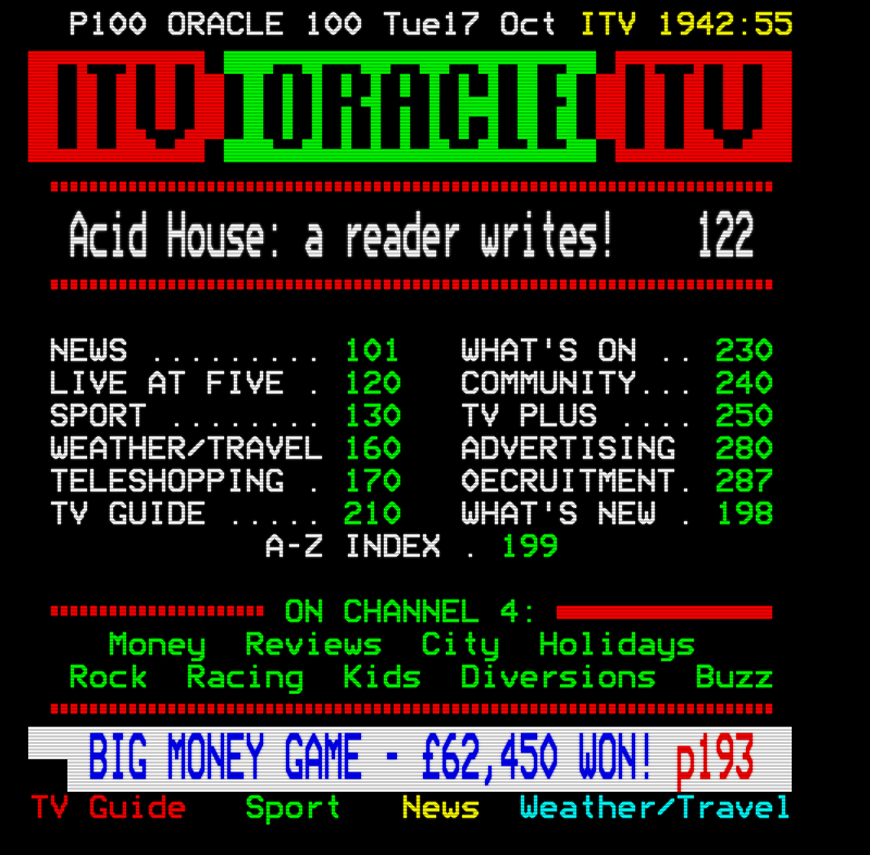 TVS from Tuesday 17th October 1989
